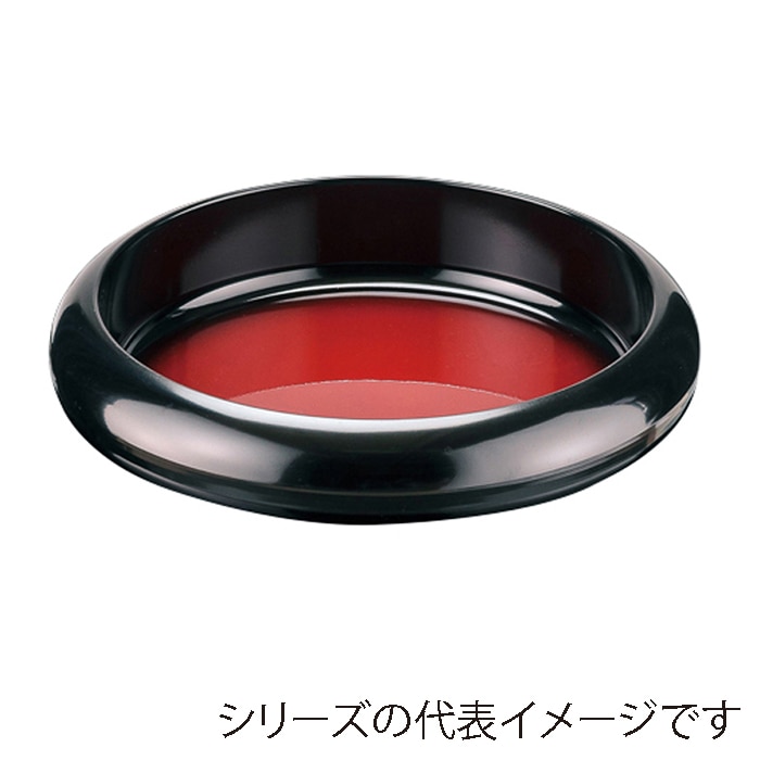 【直送品】 福井クラフト 寿司桶　7寸ニュー寿冠桶 朱黒ぼかし毘沙門天 46200460 1個（ご注文単位1個）