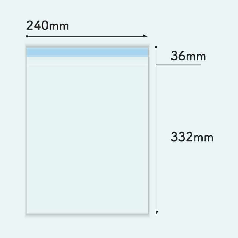 コトモ OPP透明封筒 角形2号 50μ K2-OP500T 1000枚/箱(ご注文単位1箱)【直送品】