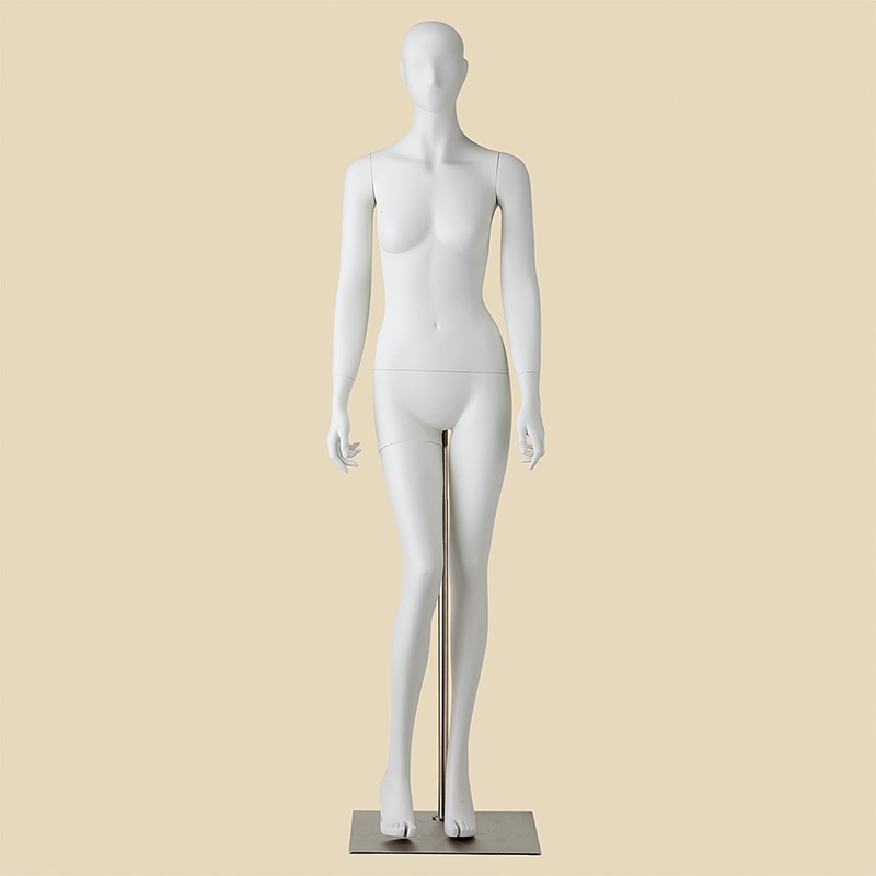 【直送品】ストア・エキスプレス 全身腰受けリアルマネキン 婦人 61-810-49-1 1台（ご注文単位1台）