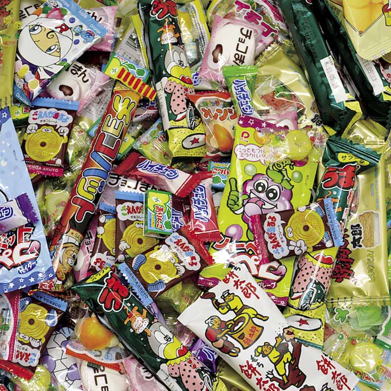 駄菓子つかみどりプレゼント 100名様分 追加用 21001 1セット※軽(ご注文単位1セット)【直送品】
