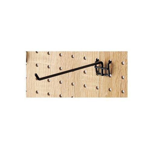【直送品】ストア・エキスプレス 有孔パネル用フック　黒 L20cm　φ4mm 61－426－98－5 1セット（ご注文単位1セット）