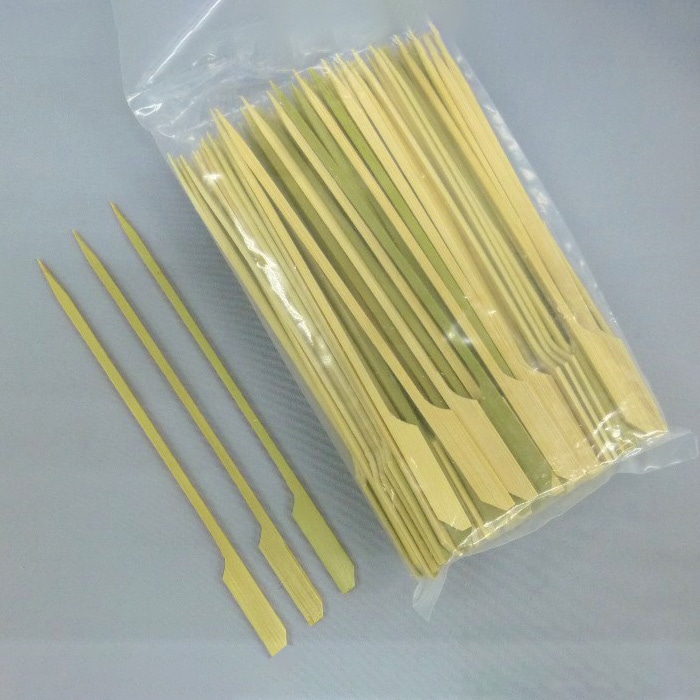 カトウ物産 鉄砲串　巾7.5mm 150mm　3068 100本/1パック （ご注文単位5パック）【直送品】