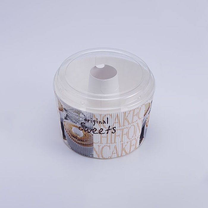 【直送品】cotta シフォンカップ　ペット蓋付　SC843 6132　スウィートフォト 50組/セット（ご注文単位1セット）