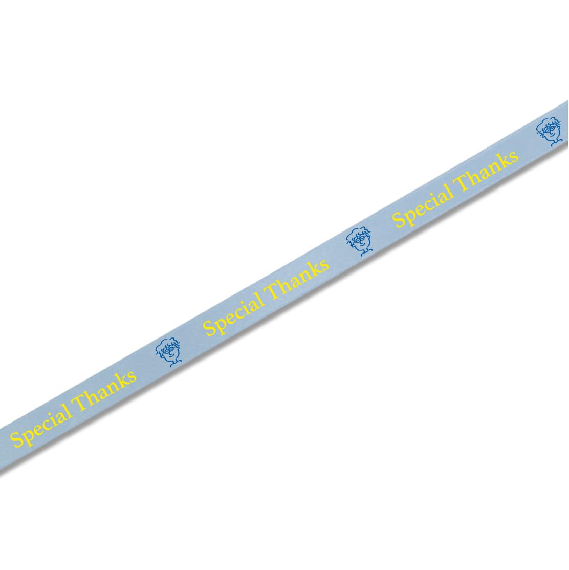 【オリジナル印刷】名入れリボン印刷 2色シルク印刷　20巻 シルキーサテン　12mm 20巻