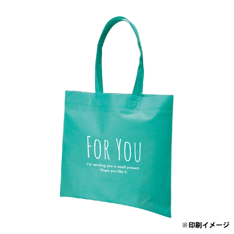 【オリジナル印刷】不織布片面1色印刷 手提バッグ　全40色 SW3835　ロット100枚