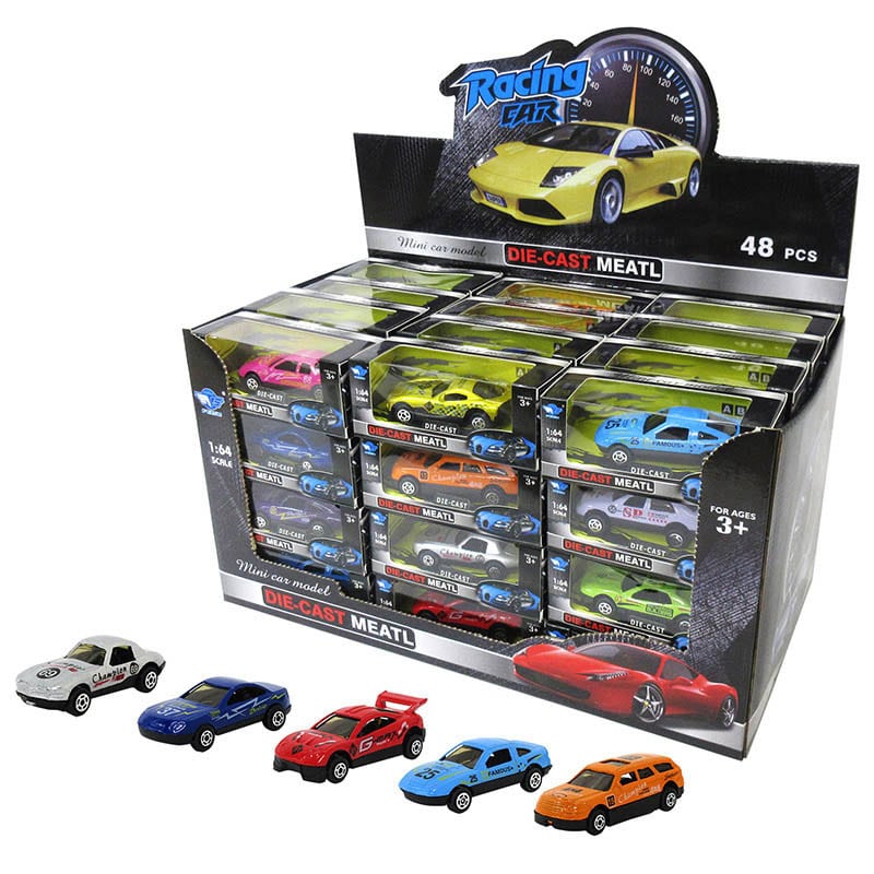 ファースト・アロー ダイキャスト製　1:64　ミニレーシングカー 12種アソート 201-061 1個（ご注文単位48個）【直送品】