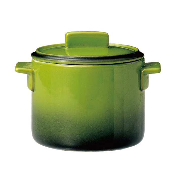 ミヤザキ食器 エムスタイル ソレイユ 蓋付きカップ S グリーン SO4812GR 1個(ご注文単位6個)【直送品】