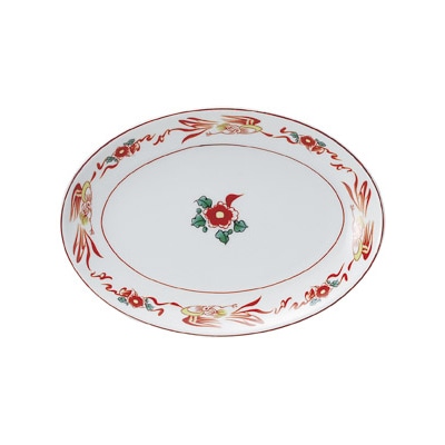 山万 68032-310 花鳥 8吋プラター 1個(ご注文単位1個)【直送品】