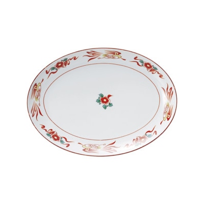 山万 68035-310 花鳥 12吋プラター 1個(ご注文単位1個)【直送品】