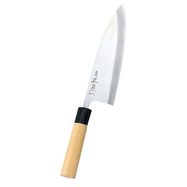 正本本霞(玉白鋼)本出刃庖丁22.5cmKS2022 1個(ご注文単位1個)【直送品】