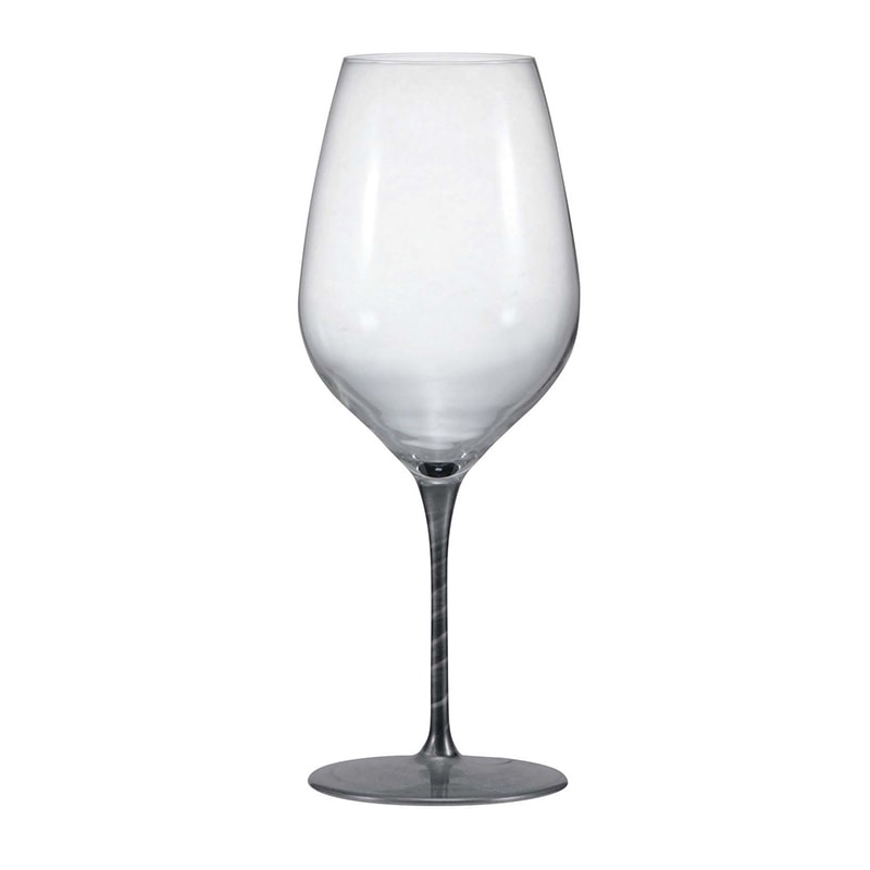 漆塗ワイングラス L 550ml シルバー 1個(ご注文単位1個)【直送品】