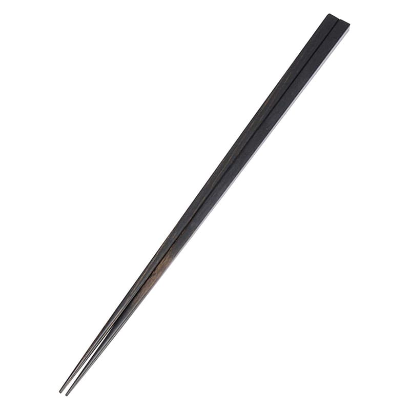 積層箸 墨味 26cm(6mm) 1個(ご注文単位1個)【直送品】