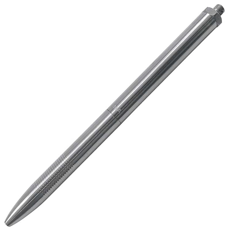 ステア ステンレスボールペン 2色 六角天冠クリップ無 STW-614 1個(ご注文単位1個)【直送品】