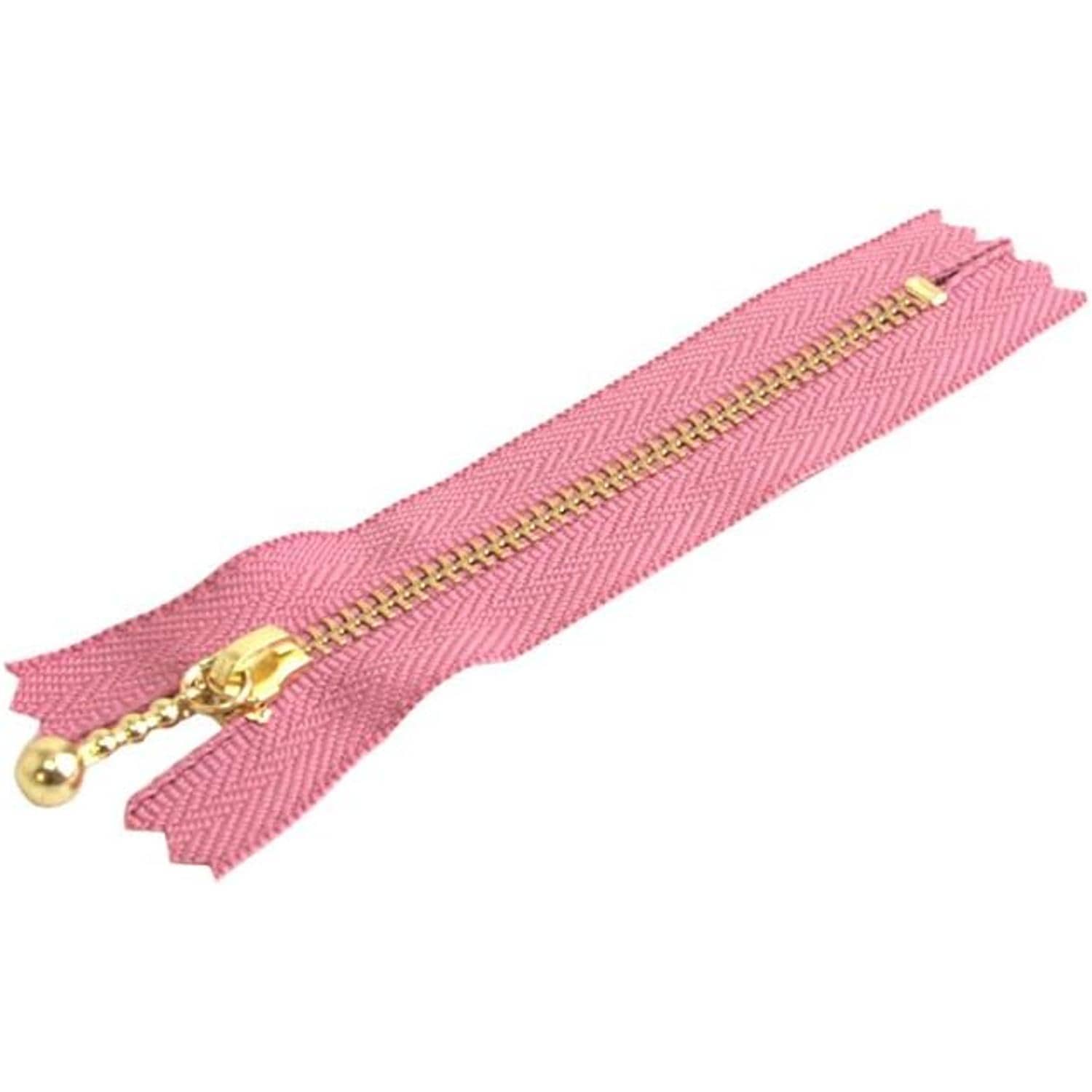 日本紐釦貿易 Y.K.K 玉付ファスナー 16cm 10本入 フレンチローズ 3G16-070 (ご注文単位1束)【直送品】