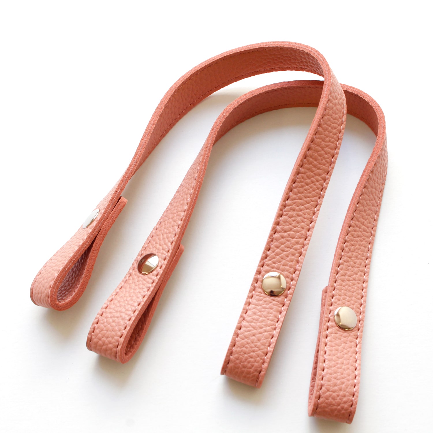 日本紐釦貿易 エンボス加工 ホック式かんたん付け替えハンドル S/40cm 2本1組入 MAW56-P (ご注文単位1個)【直送品】