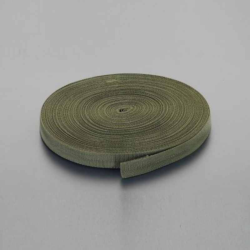 エスコ EA628PT-127 30x1.7mm/50mベルト・平織(PP製・OD色) 1個(ご注文単位1個)【直送品】