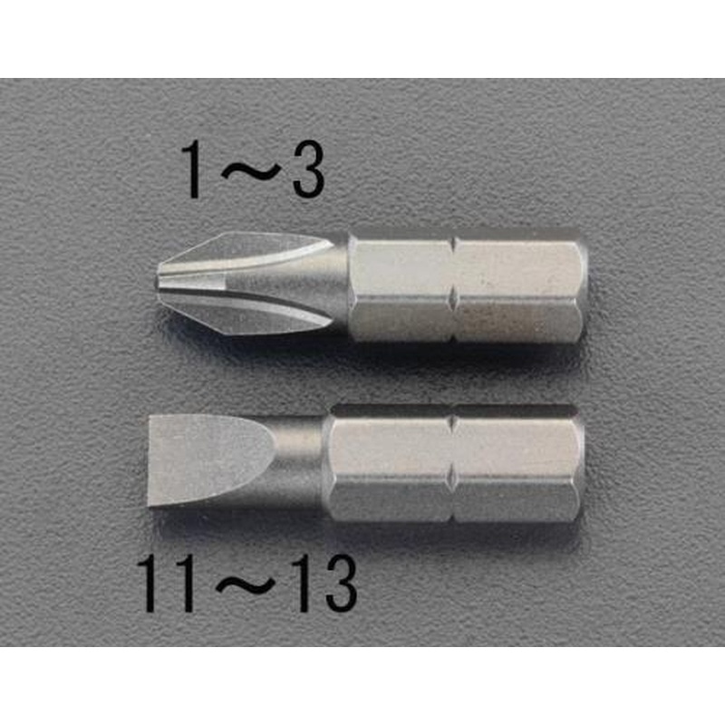 エスコ EA611E-12 5.5x25mm［-]ドライバービット 1個（ご注文単位1個）【直送品】