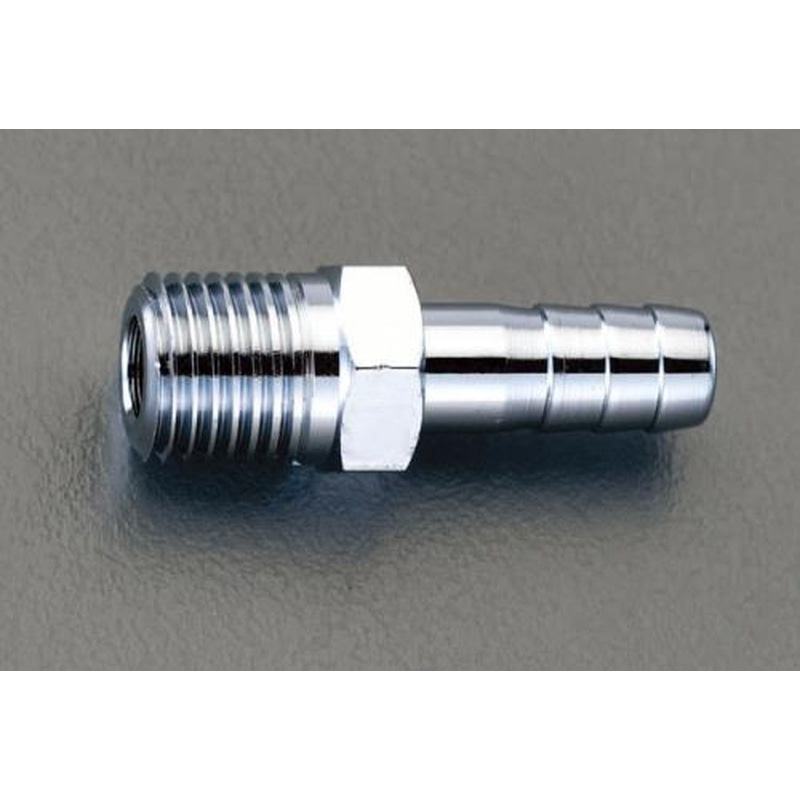 エスコ EA140DD-4 NPT1/2”x14.5mm雄ねじステム(アメリカ製機器用) 1個(ご注文単位1個)【直送品】