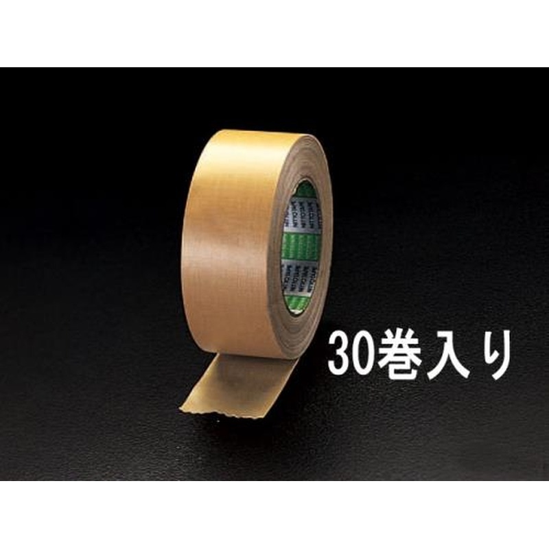 エスコ EA944NC-30 50mmx25m布粘着テープ(30巻) 1個(ご注文単位1個)【直送品】