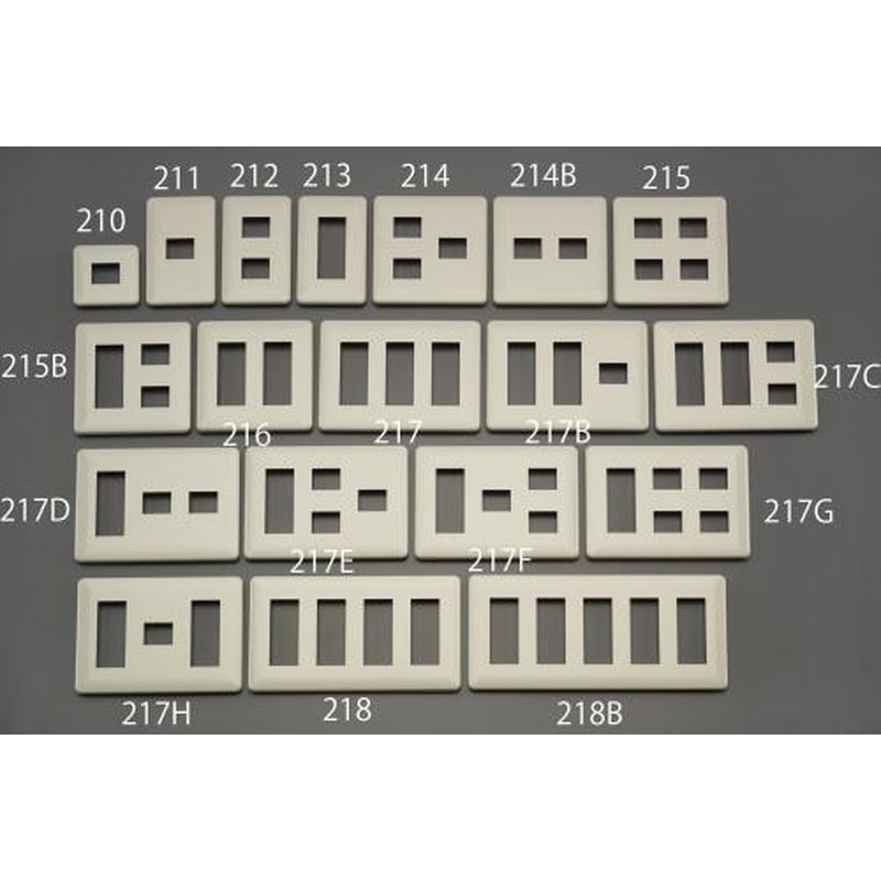 エスコ EA940CE-210 プレート(1個/1列) 1個(ご注文単位1個)【直送品】