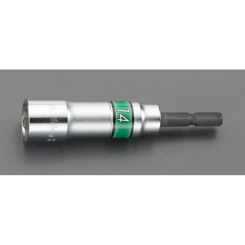 エスコ EA612AC-12 12mm電ドルソケット(サーフェイス) 1個(ご注文単位1個)【直送品】