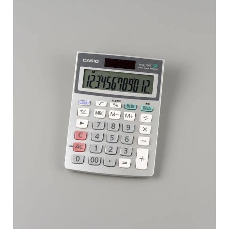 エスコ EA761GA-101 12桁計算機 1個(ご注文単位1個)【直送品】