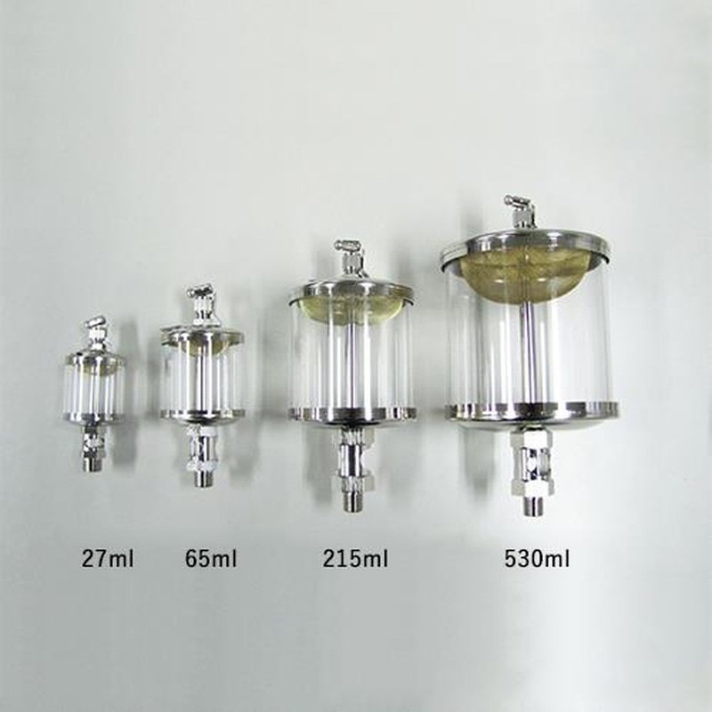 エスコ EA991CV-12 G1/8”x50mmガラスオイラー 1個(ご注文単位1個)【直送品】