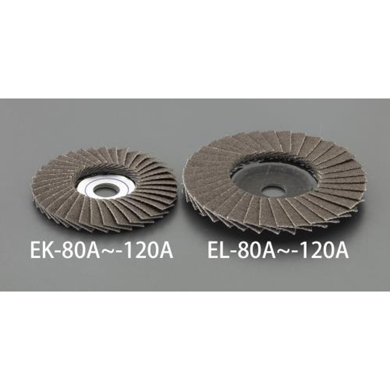 エスコ EA809EK-120A 58mm/#120ディスクホイール 1個（ご注文単位1個）【直送品】