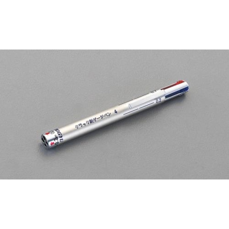 エスコ EA725VA-7[0.2-0.7mm]ペン型クラックゲージ 1個（ご注文単位1個）【直送品】