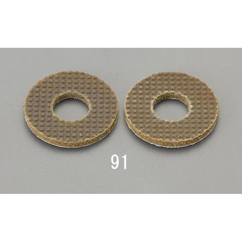 エスコ EA819AS-92 30mmゴムディスク(#80/2枚) 1個(ご注文単位1個)【直送品】
