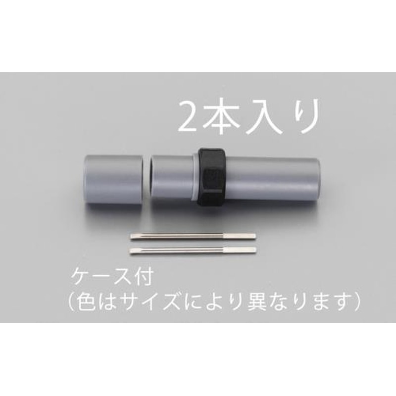 エスコ EA550SS-125[EA550SR-2.5・SS-2.5用]替ビット(2本) 1個（ご注文単位1個）【直送品】