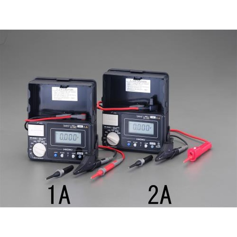エスコ EA709B-1A デジタル絶縁抵抗計 1個(ご注文単位1個)【直送品】
