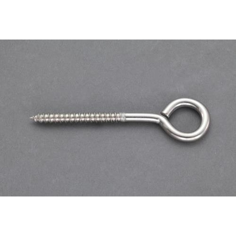 エスコ EA638BS-22 6.4x25mm/16mm径アイスクリュー(ステンレス製) 1個(ご注文単位1個)【直送品】