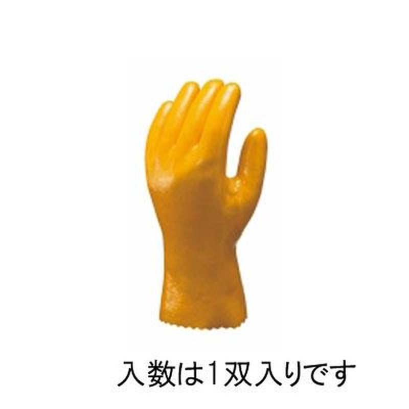 エスコ EA354GE-46[L]手袋(耐油/塩化ビニール・綿裏) 1個（ご注文単位1個）【直送品】
