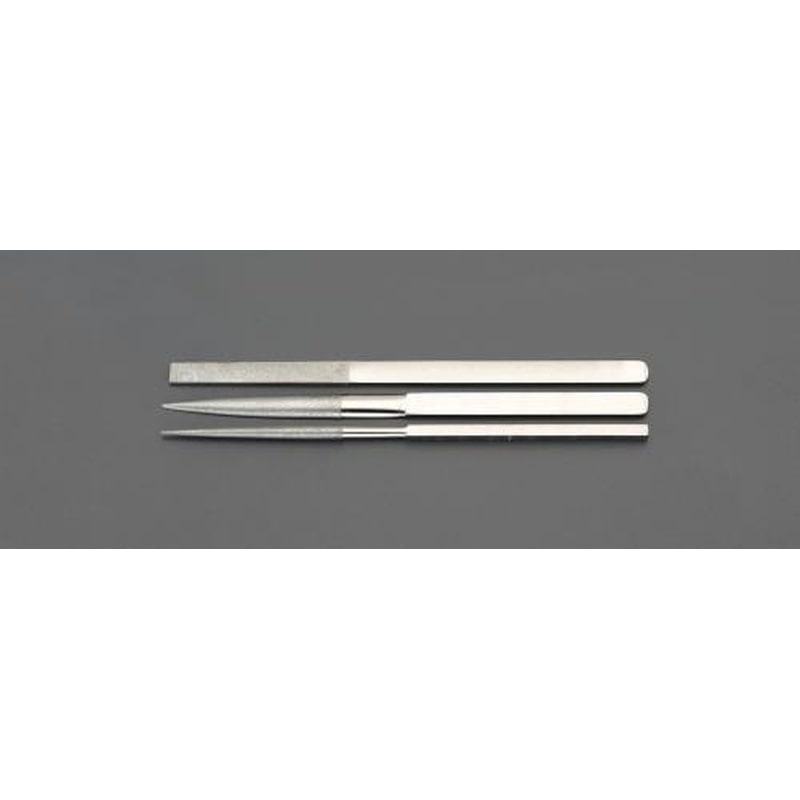 エスコ EA826SE-3 215mm/#150ダイヤモンドやすり(3種・3本組) 1個(ご注文単位1個)【直送品】