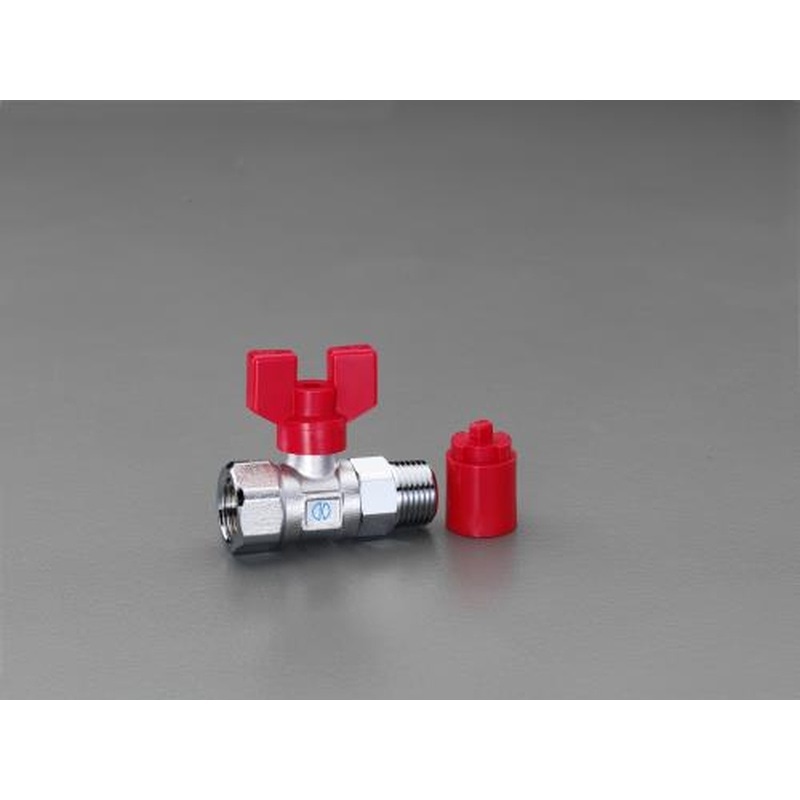 エスコ EA425AB-213 Rc1/2”xR1/2”耐熱ボールバルブ 1個（ご注文単位1個）【直送品】