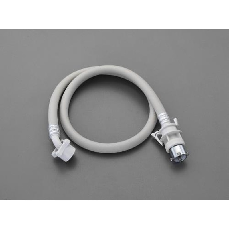 エスコ EA468CJ-23 2.0m洗濯機用ホース(ストッパー付) 1個（ご注文単位1個）【直送品】