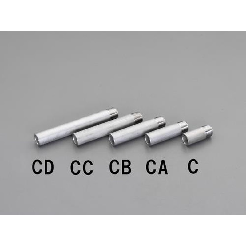 エスコ EA469CA-10A R1”x75mm片ねじニップル(ステンレス製) 1個(ご注文単位1個)【直送品】
