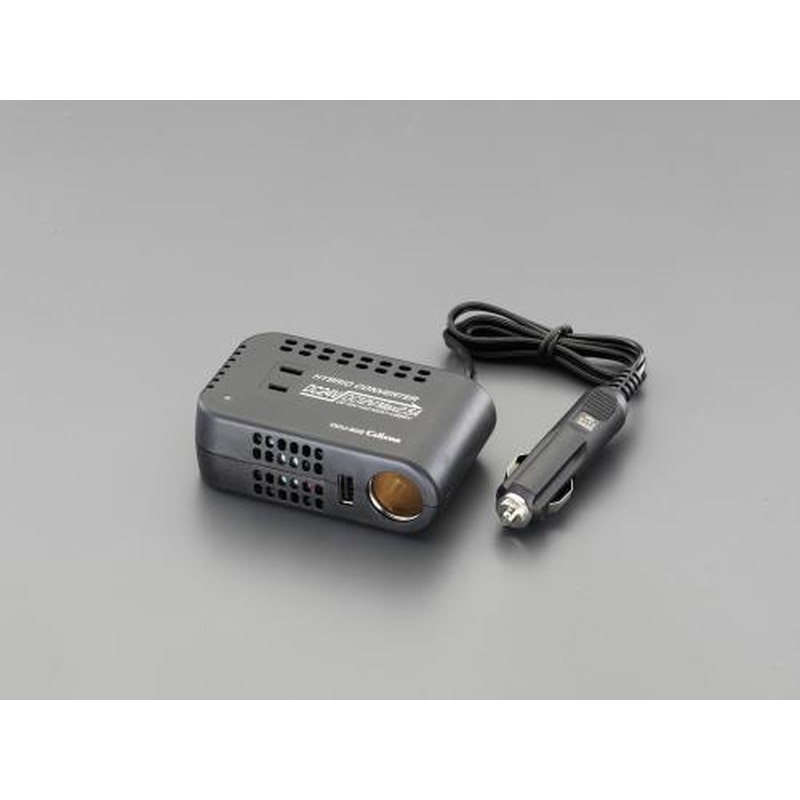 エスコ EA812JK-16 DC24V→DC12V/AC100V/2.5Aコンバーター 1個(ご注文単位1個)【直送品】