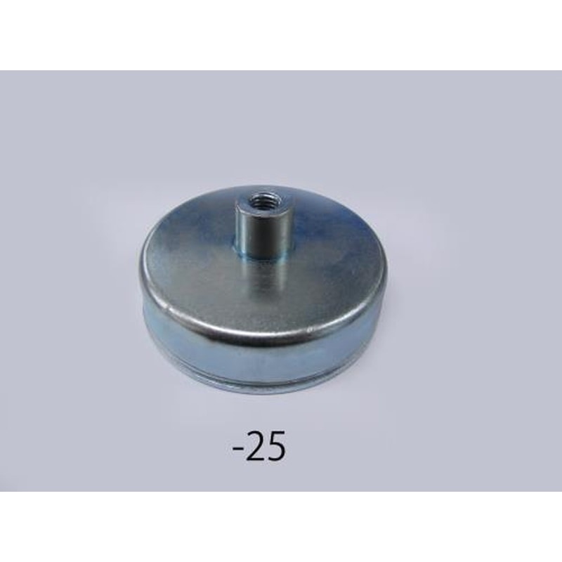 エスコ EA781EH-25 φ100x22mm/M12x1.75/900N強力マグネット 1個(ご注文単位1個)【直送品】