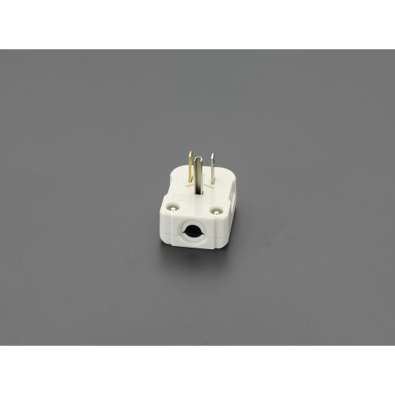 エスコ EA940CA-10 125V/15AL型プラグ(接地付) 1個（ご注文単位1個）【直送品】