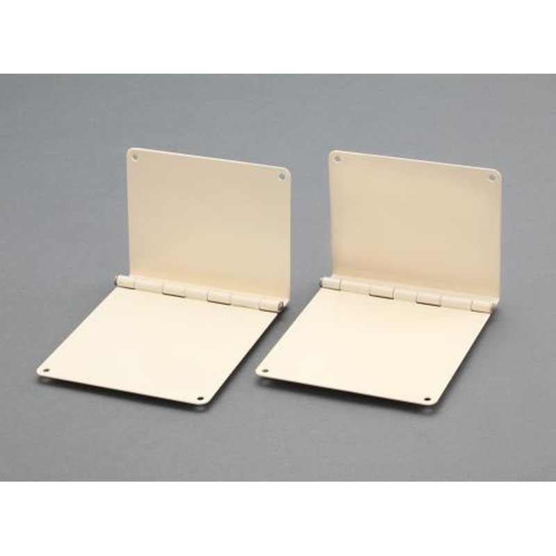 エスコ EA979D-116 100x80mm転倒防止粘着プレート(2枚) 1個（ご注文単位1個）【直送品】