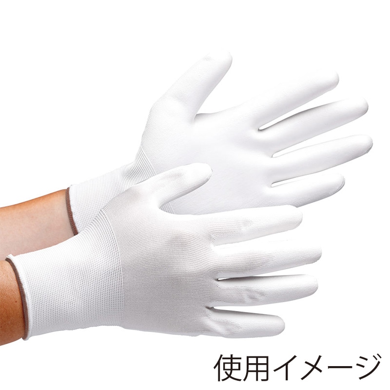 ミドリ安全 ウレタン手袋 薄手 SS NP180D 10双入 4045105300 1束（ご注文単位1束）【直送品】