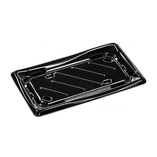 エフピコ 寿司容器 本体 彩風2-5 エコ黒 50枚/袋（ご注文単位16袋）【直送品】