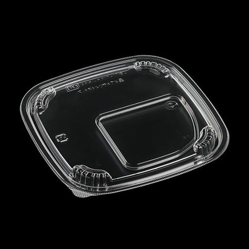 エフピコ 冷麺容器 APオルカク 仕切内低蓋L 17-17 100枚/袋（ご注文単位9袋）【直送品】
