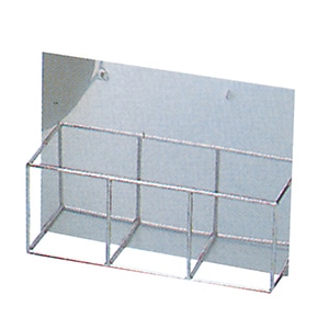スギコ産業 18-8 角型トレーラック 壁掛式 14×18インチ用 TA2460-TO-692 1個(ご注文単位1個)【直送品】