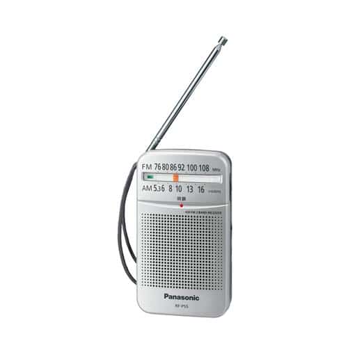 エスコ EA763BB-13B 67x117x28.5mm FM/AMポケットラジオ 1個 (ご注文単位1個)【直送品】