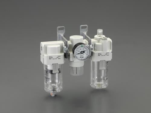 エスコ EA153SC-14 Rc 1/2F.R.L. ユニット 1個 （ご注文単位1個）【直送品】