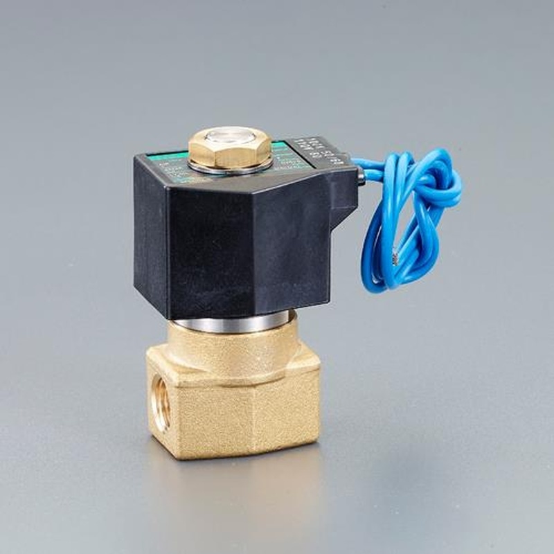 エスコ EA153HA-7 A100V・Rc1/4”(3.00mm)2方向電磁弁 1個(ご注文単位1個)【直送品】
