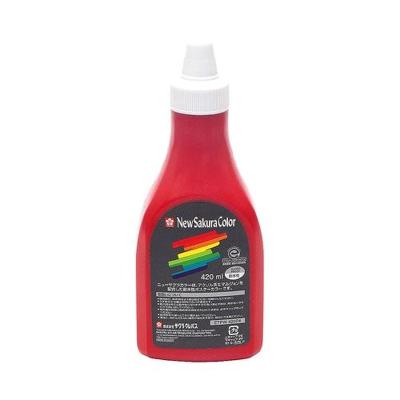 エスコ EA765MV-640 420ml絵具(耐水性/白) 1個(ご注文単位1個)【直送品】